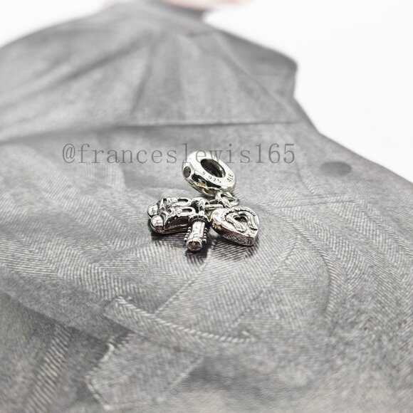 Pandora Baby Shoe Dangle Charm - Picture 2 of 4